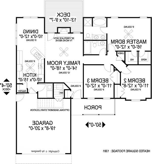 Floorplan image of The Lexsy House Plan
